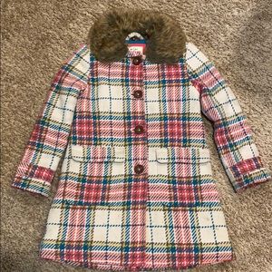 Mini Boden girls pea coat